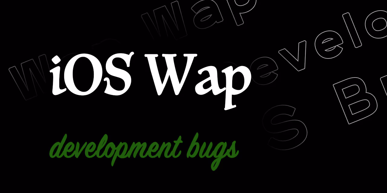 wap开发在iOS设备中的bug备忘