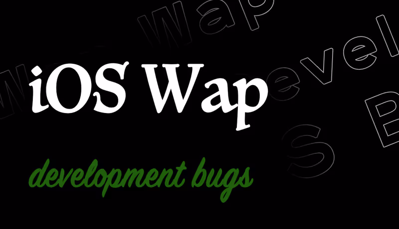 wap开发在iOS设备中的bug备忘